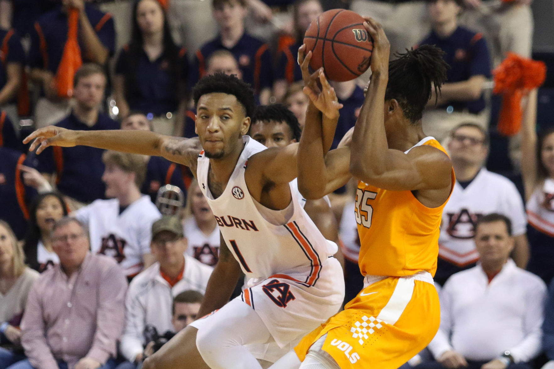 Auburn vs. Tennessee men's basketball